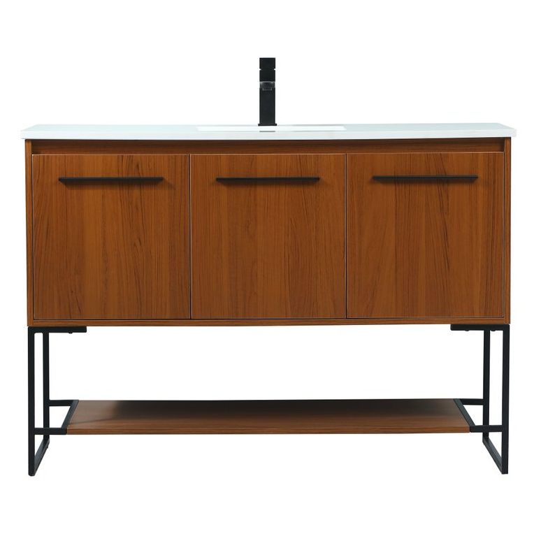 VF42548MTK 48" Single Bathroom Vanity in Teak