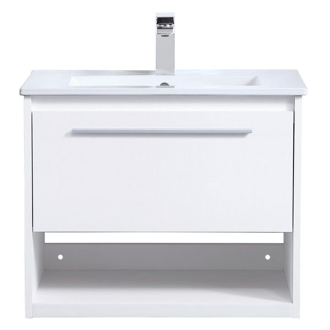 VF43024WH 24" Single Bathroom Floating Vanity in White