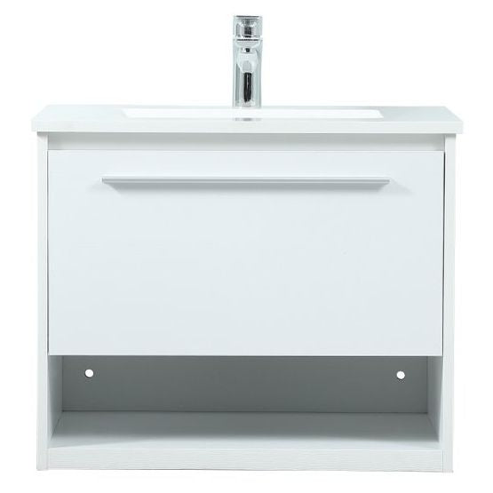 VF43524MWH 24" Single Bathroom Vanity in White