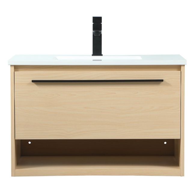 VF43530MMP 30" Single Bathroom Vanity in Maple