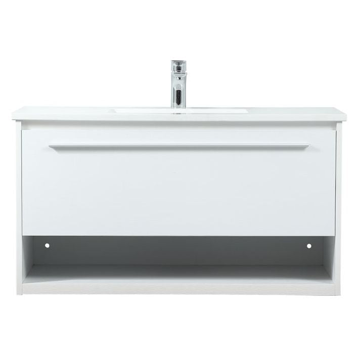 VF43536MWH 36" Single Bathroom Vanity in White