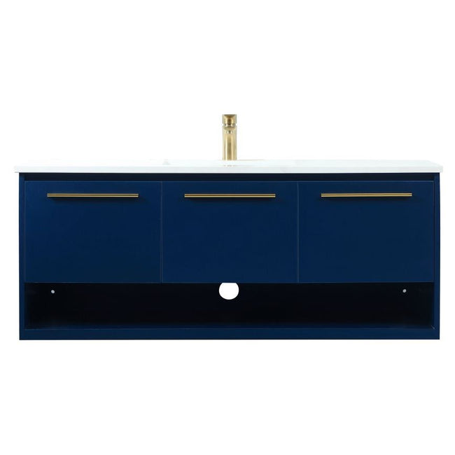 VF43548MBL 48" Single Bathroom Vanity in Blue