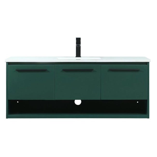 VF43548MGN 48" Single Bathroom Vanity in Green