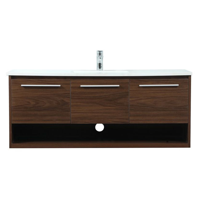 VF43548MWT 48" Single Bathroom Vanity in Walnut