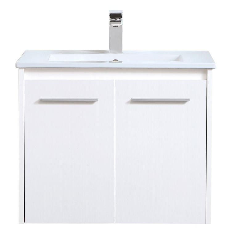 VF44024WH 24" Single Bathroom Floating Vanity in White