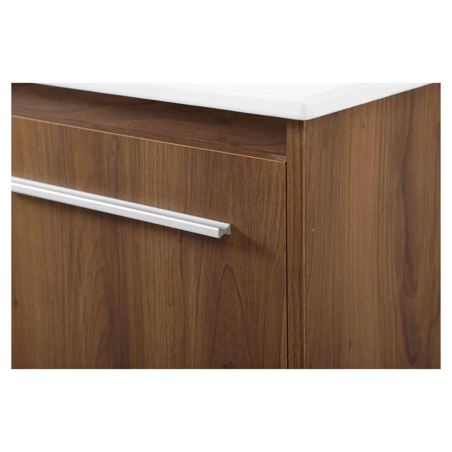 VF44048WB 48" Single Bathroom Floating Vanity in Walnut Brown