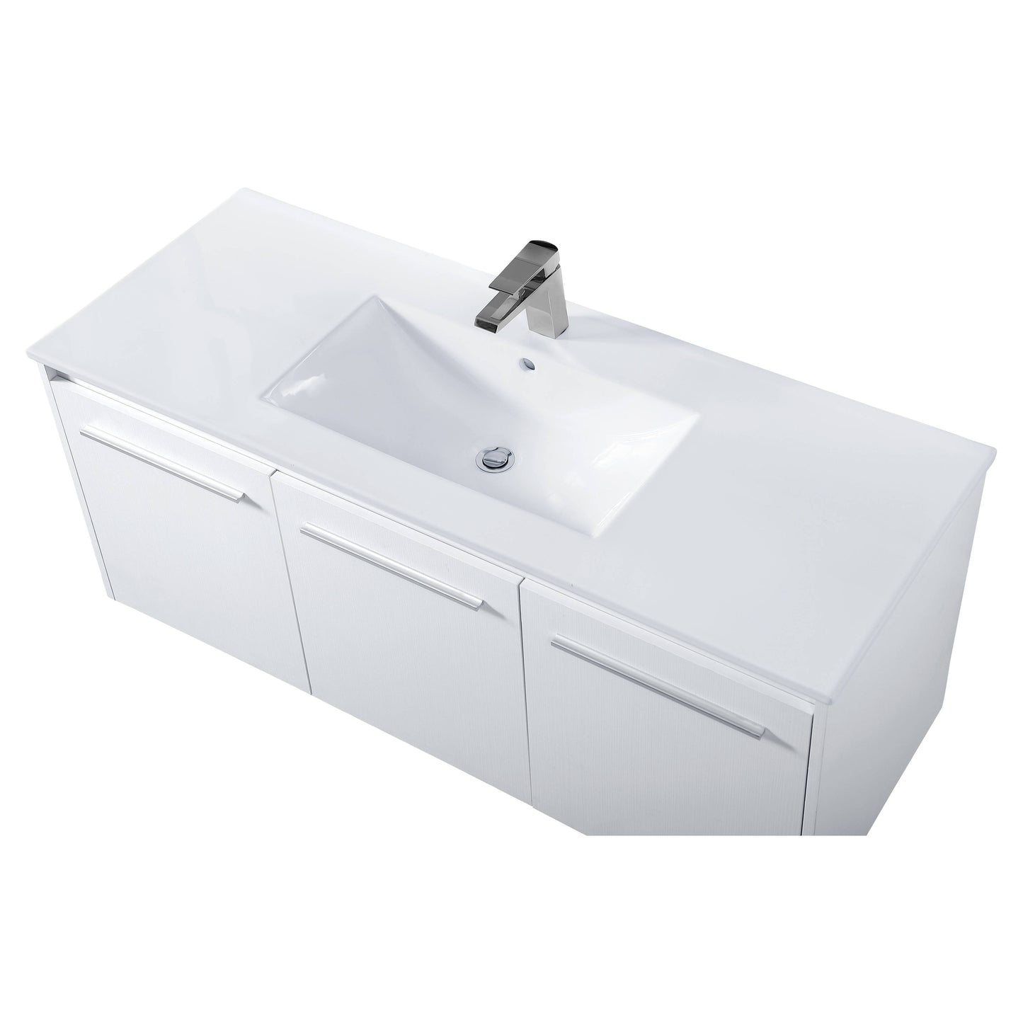 VF44048WH 48" Single Bathroom Floating Vanity in White