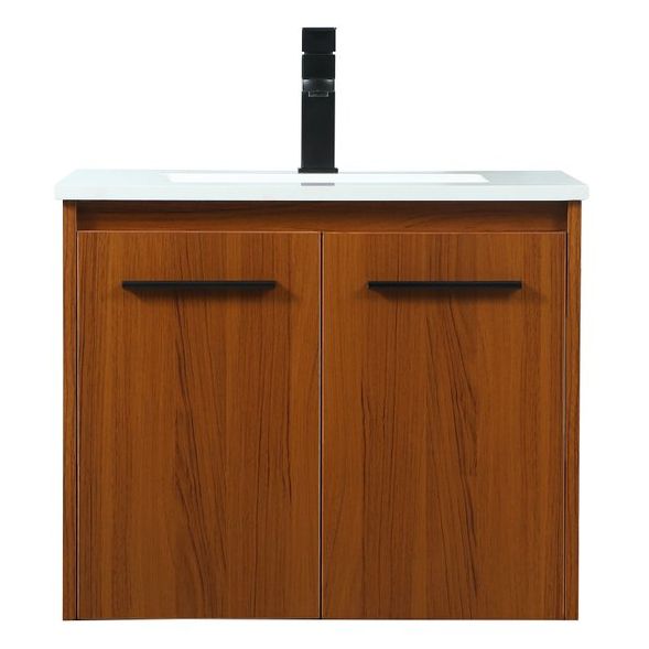 VF44524MTK 24" Single Bathroom Vanity in Teak