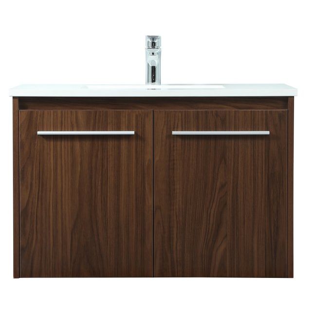 VF44530MWT 30" Single Bathroom Vanity in Walnut