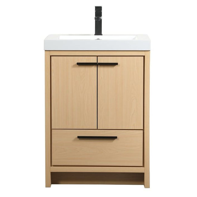 VF46024MMP 24" Single Bathroom Vanity in Maple