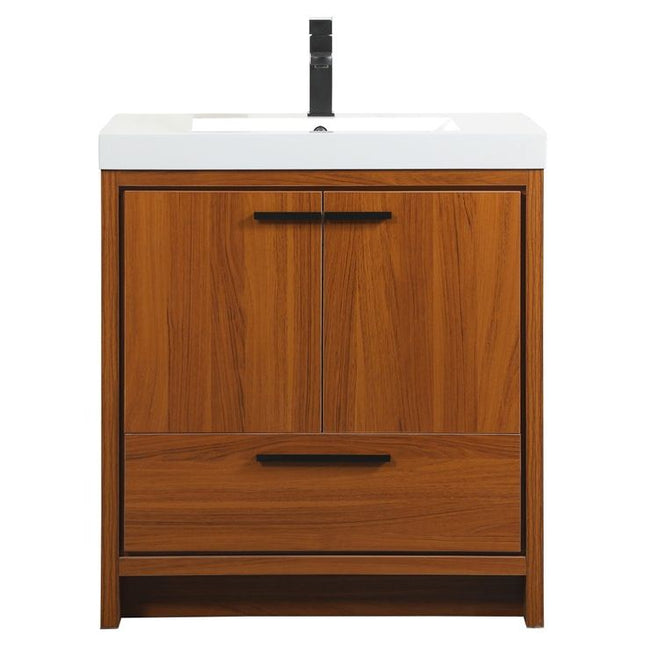 VF46030MTK 30" Single Bathroom Vanity in Teak