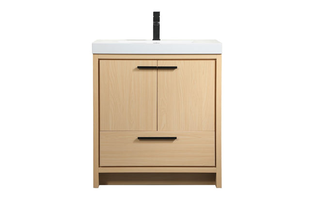 VF46030MMP 30" Single Bathroom Vanity in Maple