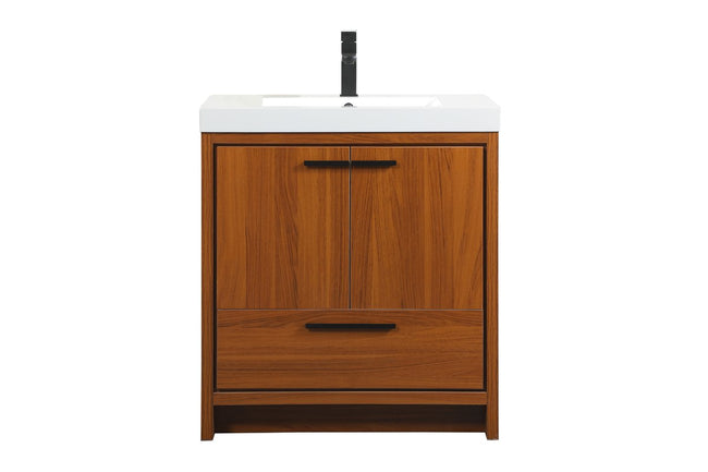 VF46030MTK 30" Single Bathroom Vanity in Teak