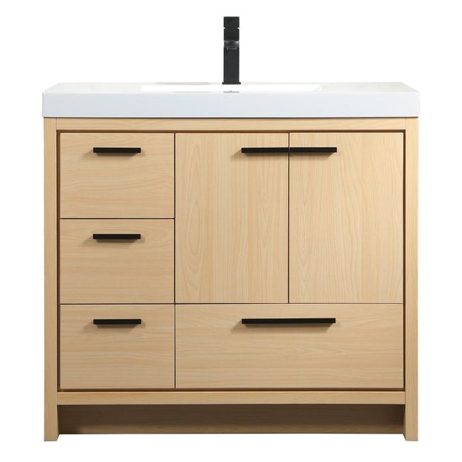 VF46036MMP 36" Single Bathroom Vanity in Maple
