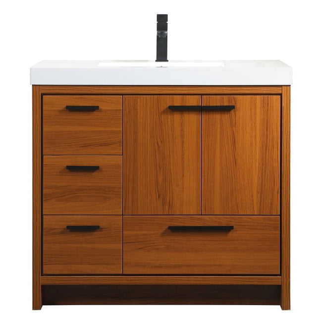 VF46036MTK 36" Single Bathroom Vanity in Teak