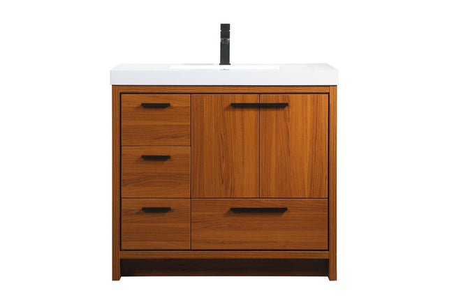 VF46036MTK 36" Single Bathroom Vanity in Teak
