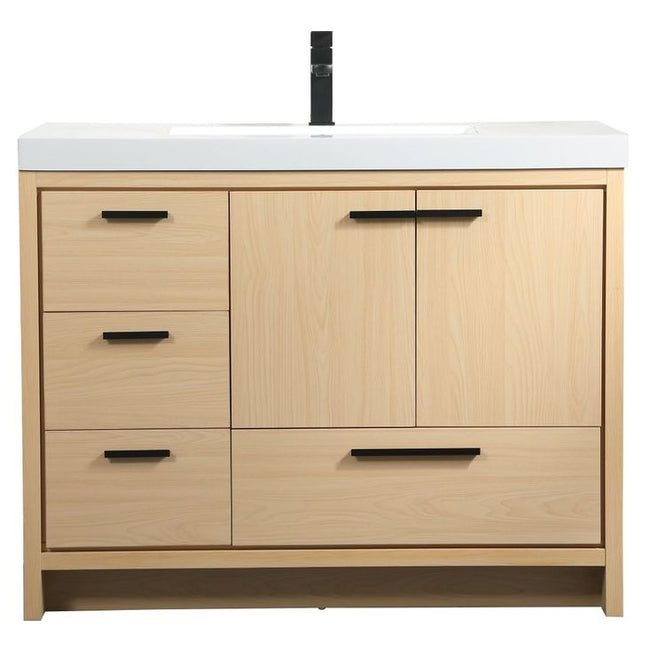 VF46042MMP 42" Single Bathroom Vanity in Maple