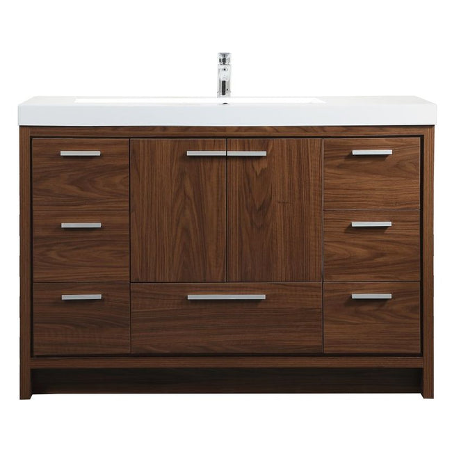 VF46048MWT 48" Single Bathroom Vanity in Walnut