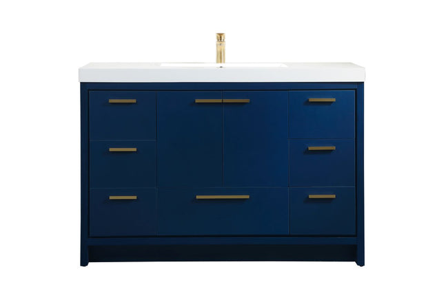 VF46048MBL 48" Single Bathroom Vanity in Blue