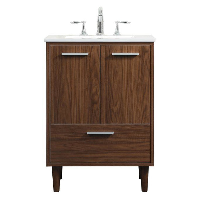 VF47024MWT 24" Bathroom Vanity in Walnut
