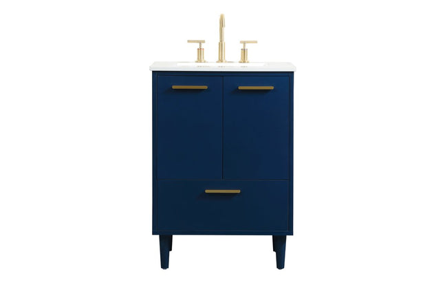 VF47024MBL 24" Bathroom Vanity in Blue