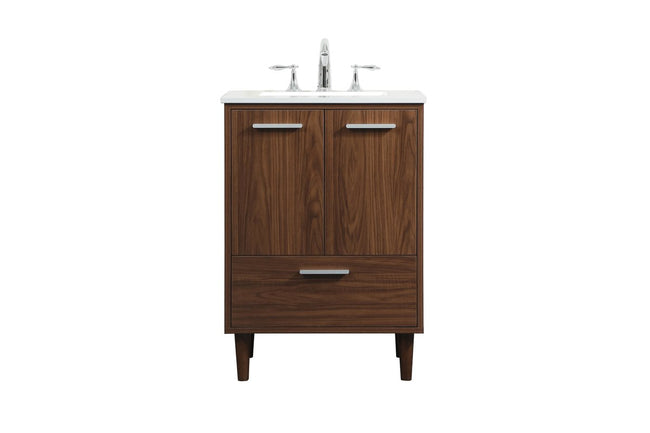 VF47024MWT 24" Bathroom Vanity in Walnut