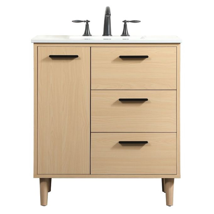 VF47030MMP 30" Bathroom Vanity in Maple