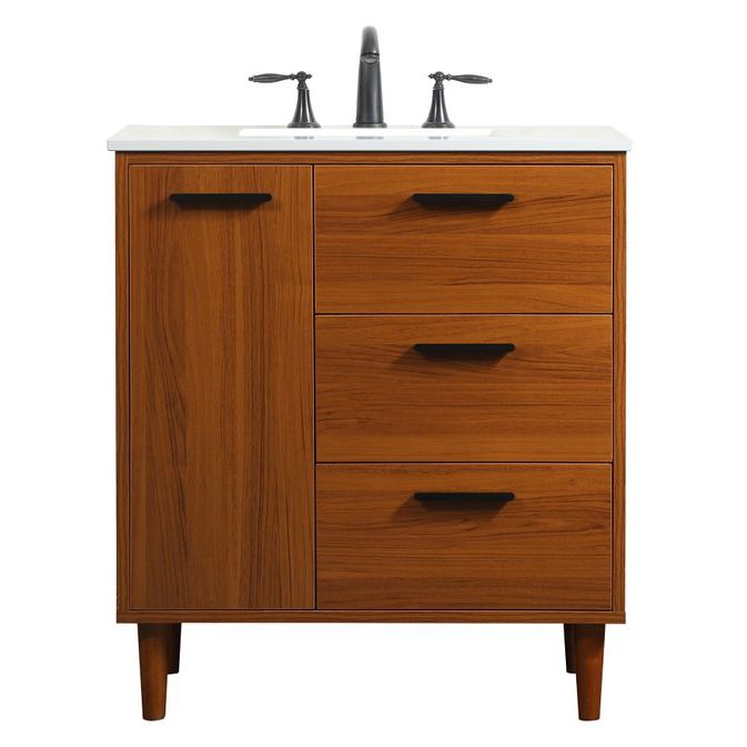 VF47030MTK 30" Bathroom Vanity in Teak