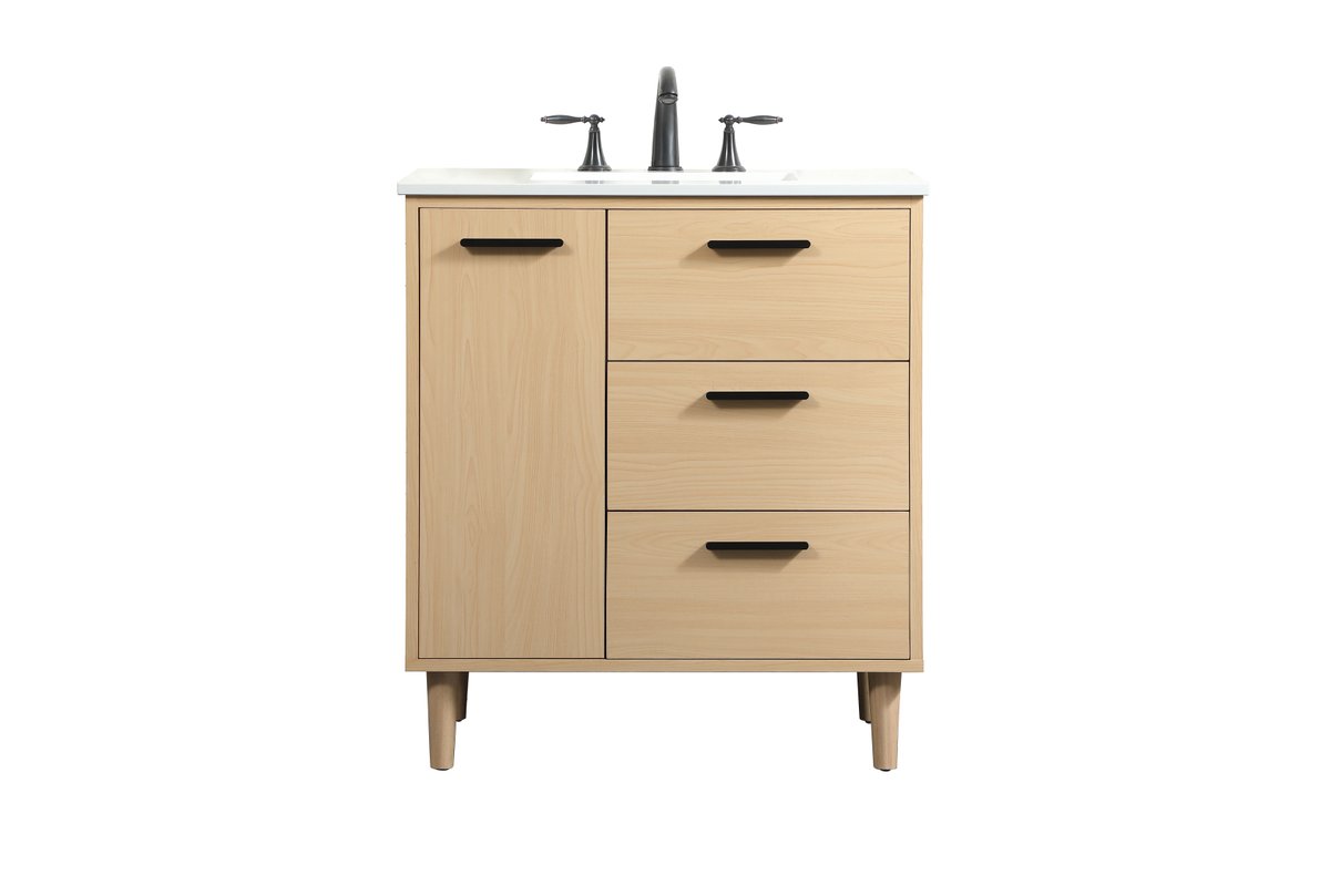 VF47030MMP 30" Bathroom Vanity in Maple
