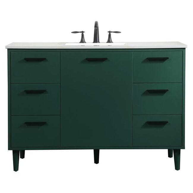 VF47048MGN 48" Bathroom Vanity in Green