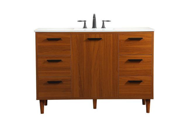 VF47048MTK 48" Bathroom Vanity in Teak