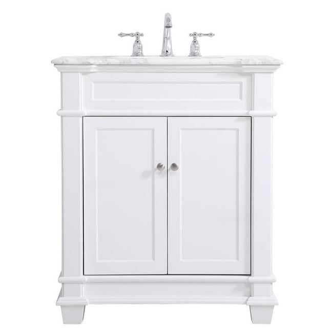 VF50030WH 30" Single Bathroom Vanity Set in White