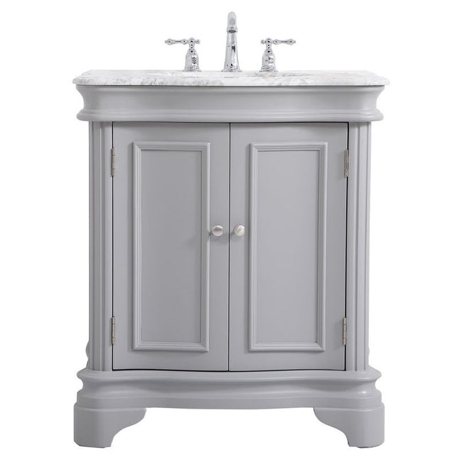 VF52030GR 30" Single Bathroom Vanity Set in Grey