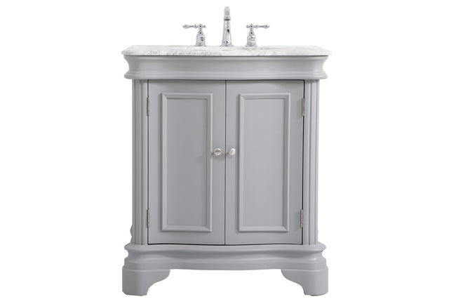 VF52030GR 30" Single Bathroom Vanity Set in Grey