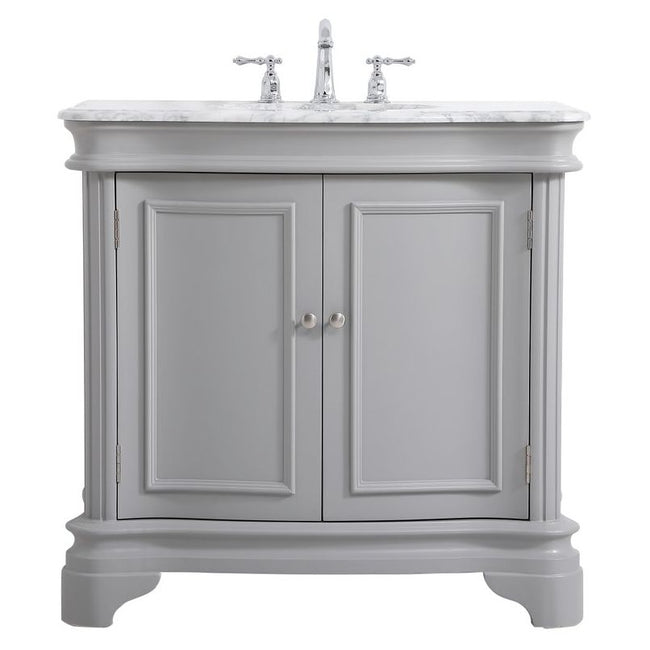 VF52036GR 36" Single Bathroom Vanity Set in Grey