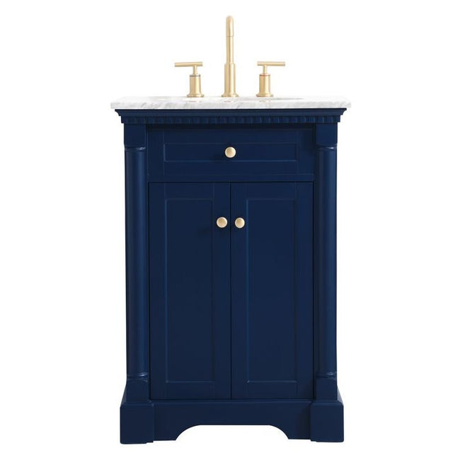 VF53024BL 24" Single Bathroom Vanity in Blue
