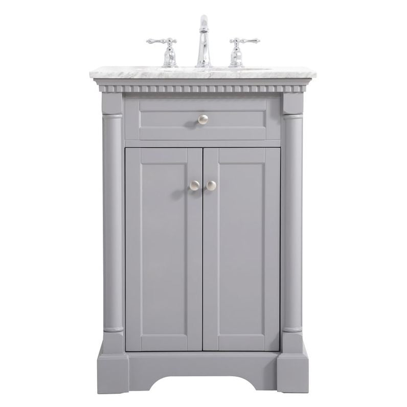 VF53024GR 24" Single Bathroom Vanity in Grey