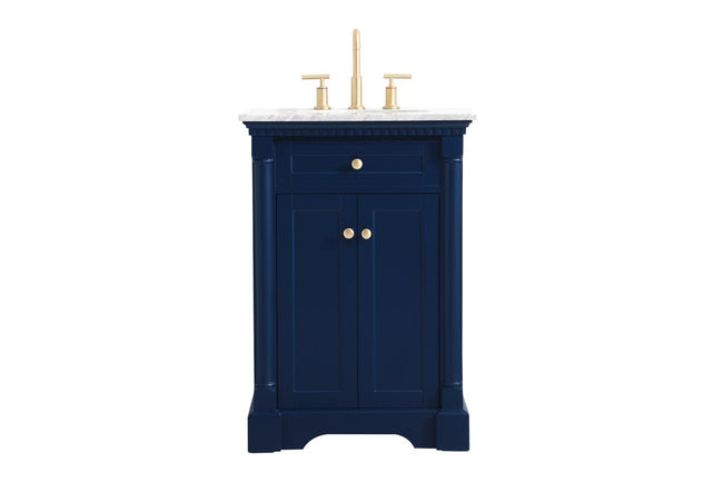 VF53024BL 24" Single Bathroom Vanity in Blue