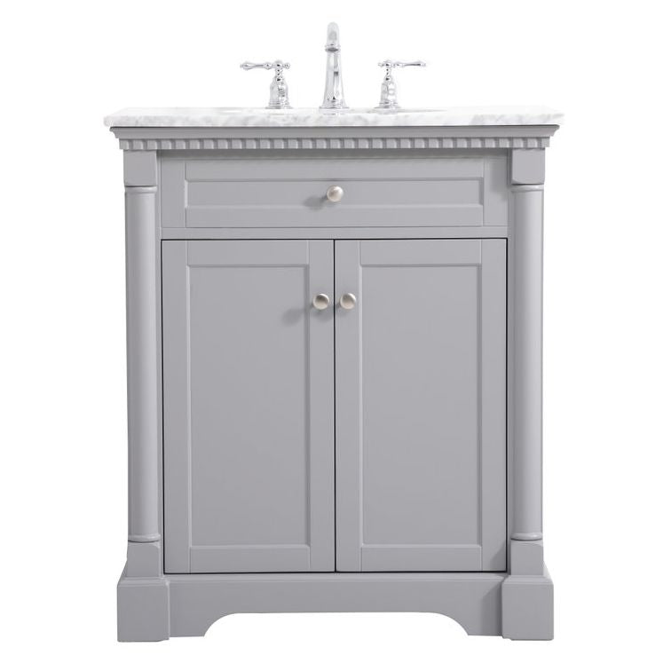 VF53030GR 30" Single Bathroom Vanity in Grey
