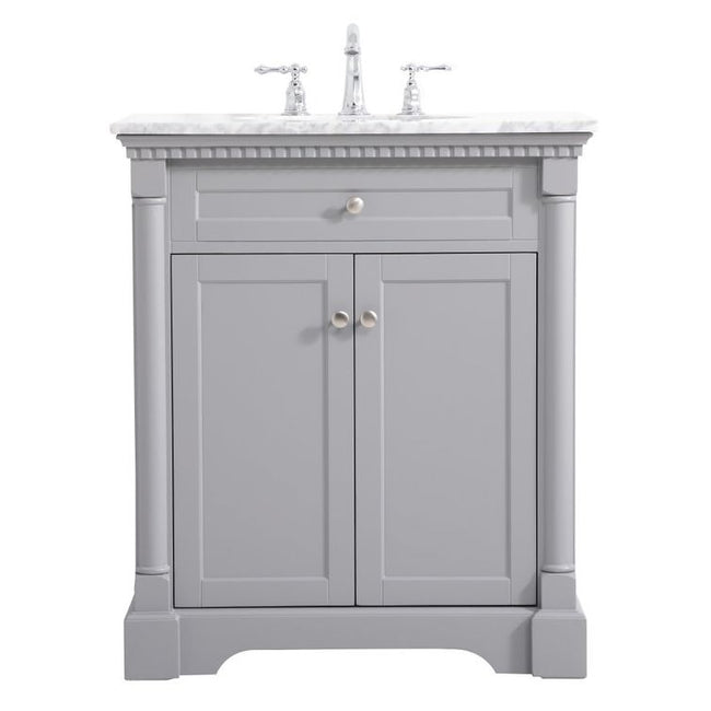 VF53030GR 30" Single Bathroom Vanity in Grey