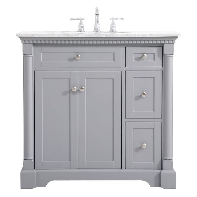 VF53036GR 36" Single Bathroom Vanity in Grey