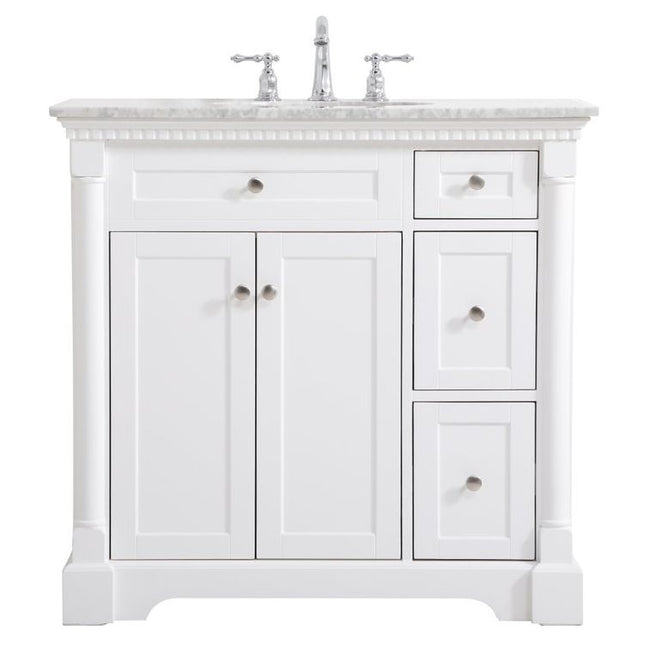 VF53036WH 36" Single Bathroom Vanity in White