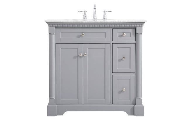VF53036GR 36" Single Bathroom Vanity in Grey