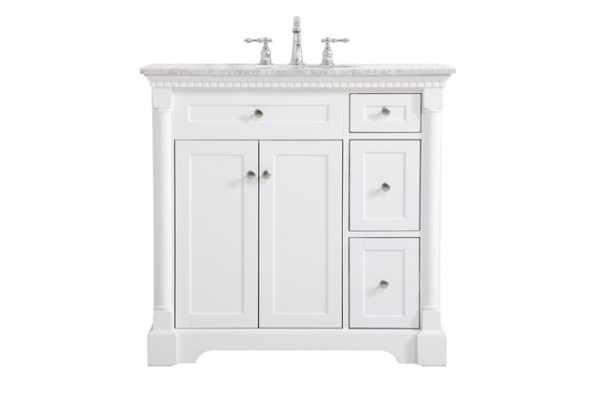 VF53036WH 36" Single Bathroom Vanity in White