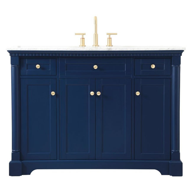 VF53048BL 48" Single Bathroom Vanity in Blue