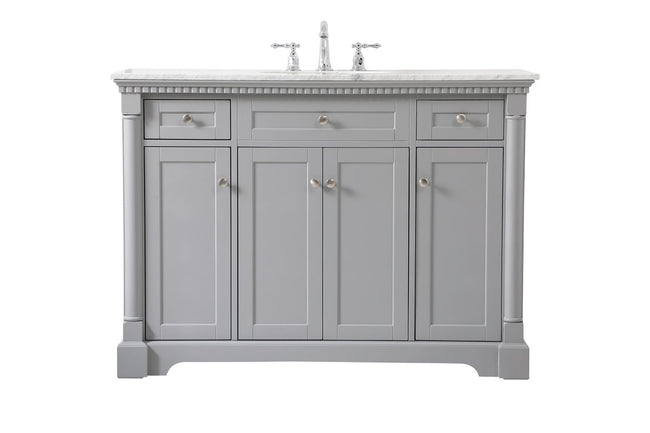 VF53048GR 48" Single Bathroom Vanity in Grey