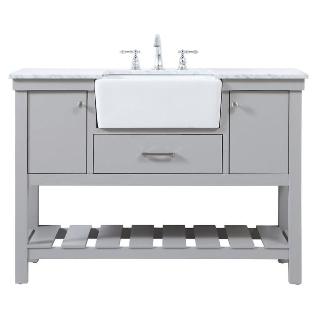 VF60148GR 48" Single Bathroom Vanity in Grey
