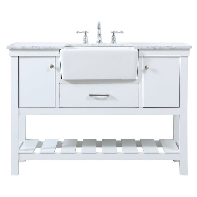 VF60148WH 48" Single Bathroom Vanity in White