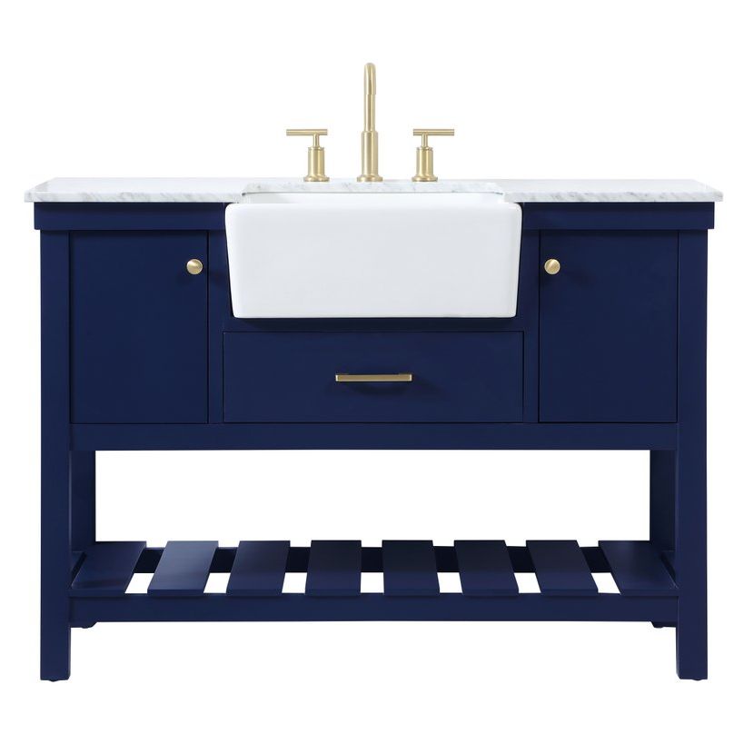 VF60148BL 48" Single Bathroom Vanity in Blue