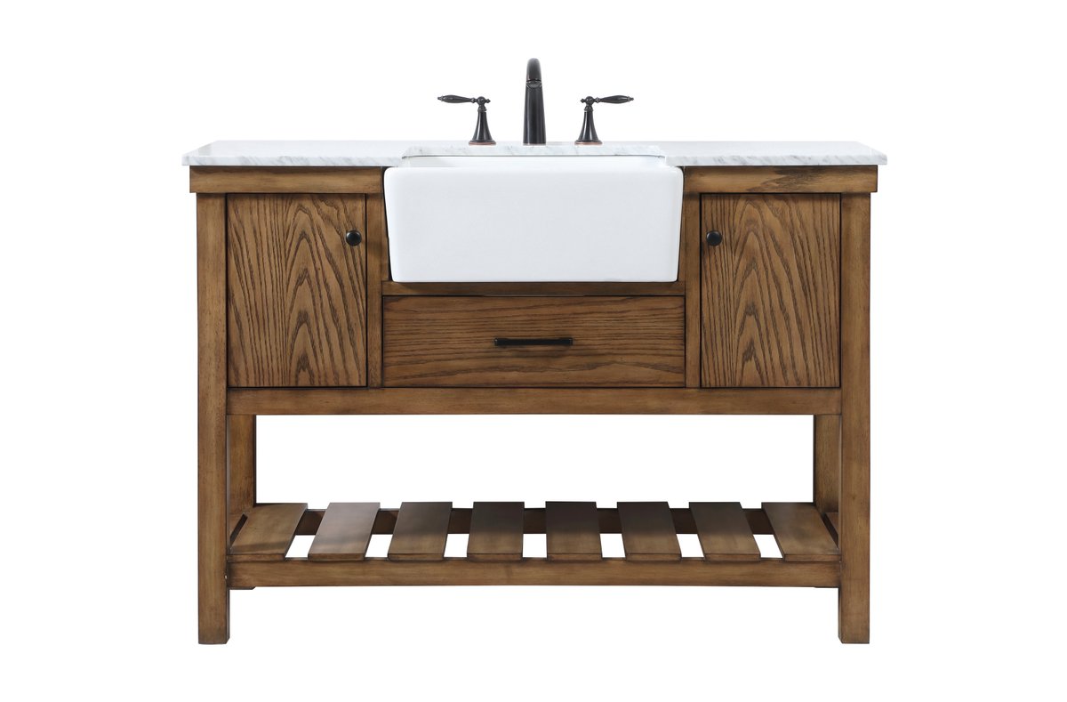 VF60148DW 48" Single Bathroom Vanity in Driftwood